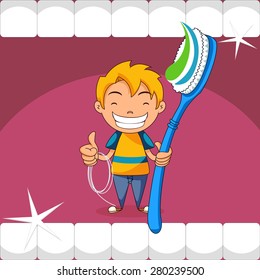 Kid dental care and health