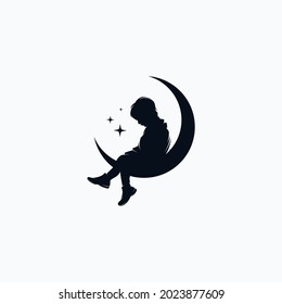 Kid Dream Logo design vector