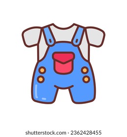 Kid Dress icon in vector. Illustration