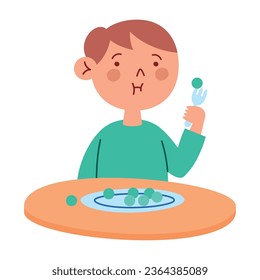 vector de alimentación infantil aislado