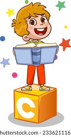 kid education vector illustration design
