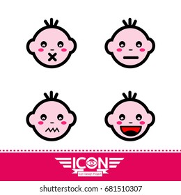 kid emotion icon