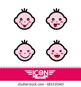 kid emotion icon