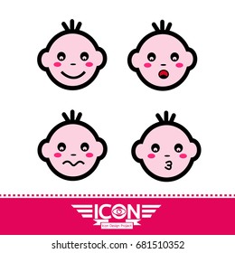 kid emotion icon