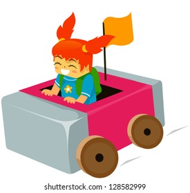 Kid Eraser Car