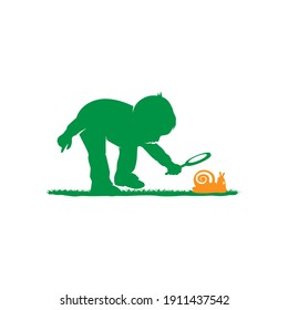 kid explore logo designs template