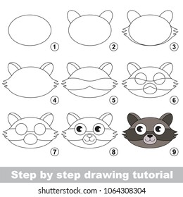 Kid Game Develop Drawing Skill Easy Stock Vector (Royalty Free) 1111325273