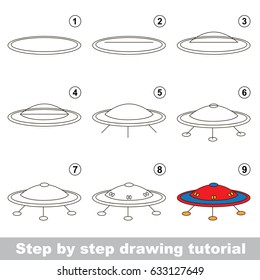 Kid game to develop drawing skill with easy gaming level for preschool kids, drawing educational tutorial for Flying Sausage