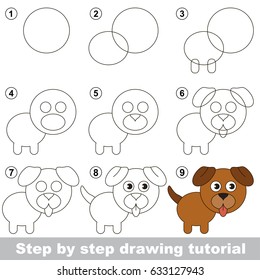 Easy Dog Drawings Hd Stock Images Shutterstock