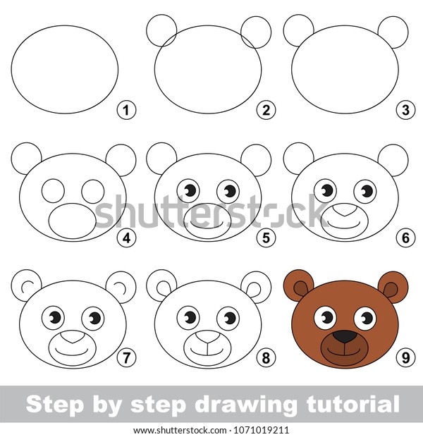 Featured image of post Bear Drawing Easy For Kids : Cute easy drawings ideas for kids!