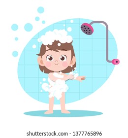 Taking Shower Cartoon High Res Stock Images Shutterstock