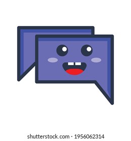 Kid graphic emoticon, kid message emoticon icon, great for messaging and chat apps