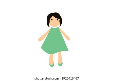 The Kid in the Green Dress