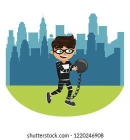 Kid with halloween costume