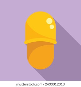 Kid home slippers icon flat vector. Home casual foot. Indoor cozy room