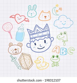 Kid idea  color