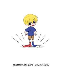 Kid illustration for any purpose