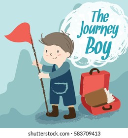 Kid Journey : Vector Illustration