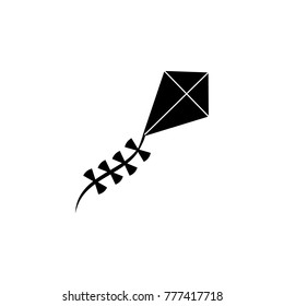 Kid kite Icon isolated on background. Modern flat pictogram, business, marketing, internet concept. Trendy Simple vector symbol for web site design or button to mobile app on white background