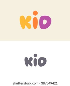 Kid logo design