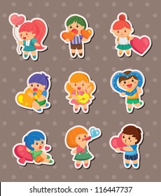 kid love stickers