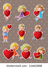 kid love stickers