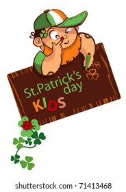 Kid Patrick celebration board