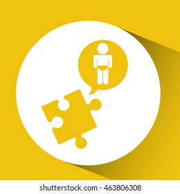 kid playing with toy icon, vector illustration