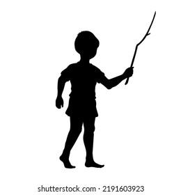 2,052 Park children silhouette scene Images, Stock Photos & Vectors ...