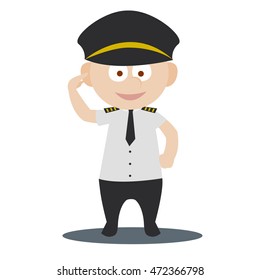 Kid in professions costume. Kid act as a working adult. 