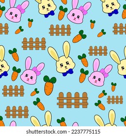 kid rabbit and carrot collection set ,repeat