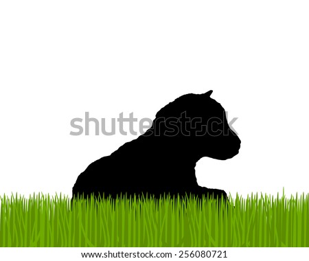 Kid ram silhouette 
