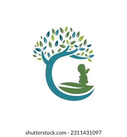 Diseño de plantillas de logotipo de sueño para niños