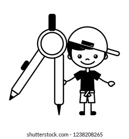 kid school cartoon