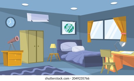 Kid Sleeping Room  - Interior Scenes