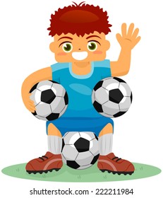 Kid Soccer Player