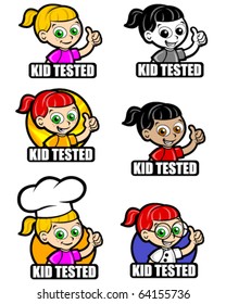 Kid Tested Icon version girl