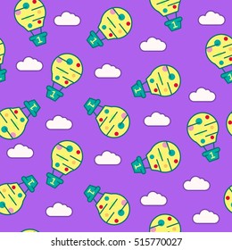 kid theme seamless pattern 