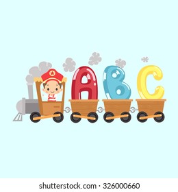 Kid Train with ABC