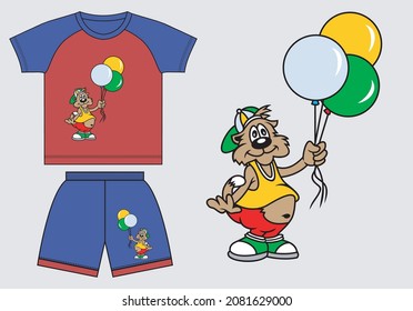 kid t-shirt design  for printing.trendy t-shirt design for kids