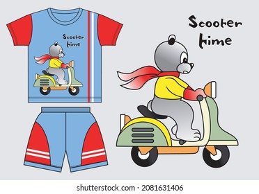 kid t-shirt design  for printing.trendy t shirt design for kids