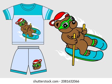 kid t-shirt design  for printing.trendy t shirt design for kids