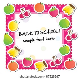 Kiddy fruity frame