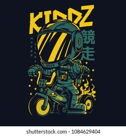 Kiddz Astro Illustration