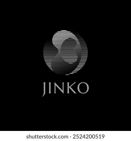 Kidney abstract line circle medical logo. Usable for business, science, healthcare, medical, hospital and doctor letter design vector
