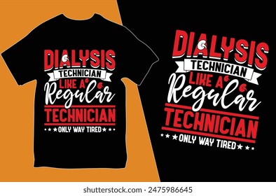 Kidney Cancer Dialysis awareness T-shirt design. 