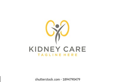 Kidney Care Logo Design. Urology Vector Design. World Kidney Day Logotype