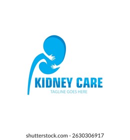 kidney care logo vector icon,health care logo vector icon illustration design