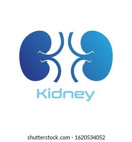 Kidney Care vector illustration design logo template symbol