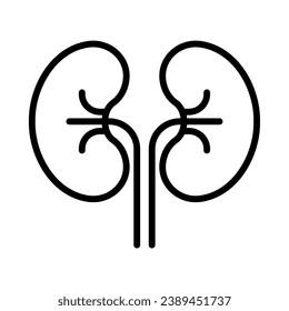 Kidney disease  Nephritis	kidney function Icon
